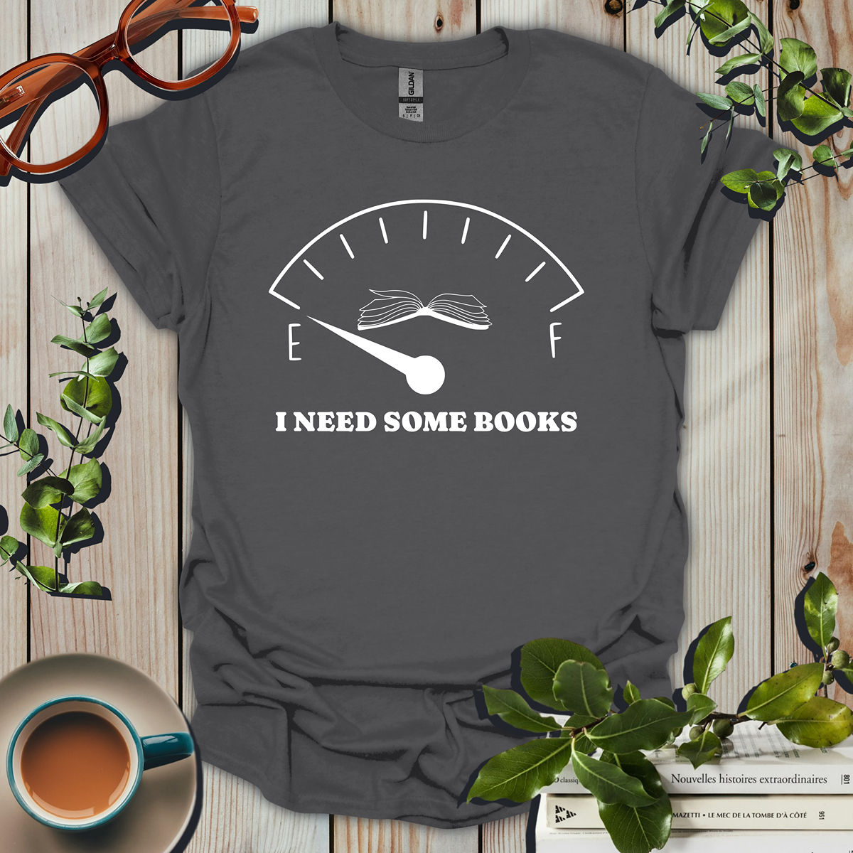 I Need Some Books Funny T-Shirt