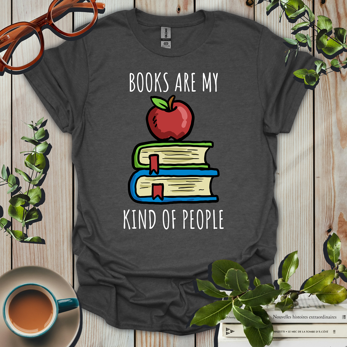 Books Are My Kind Of People T-Shirt