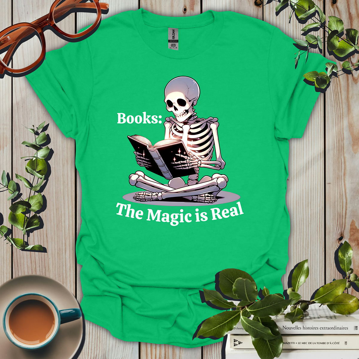 The Magic Is Real Book Lover T-Shirt