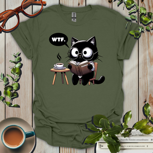 WTF Banned Funny Book Lover T-Shirt