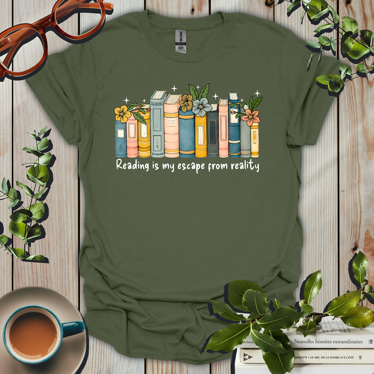 Reading Is My Escape From Reality T-Shirt