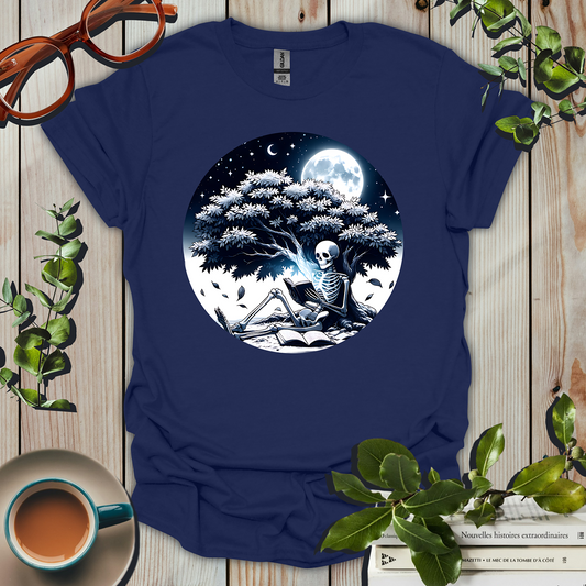 Reading Under the Starry Sky T-Shirt