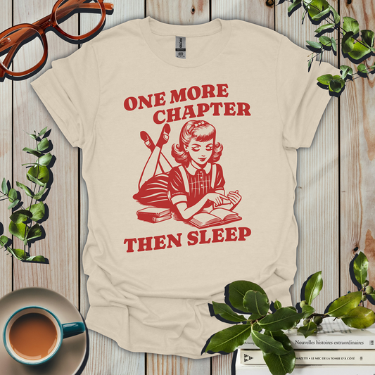 One More Chapter Then Sleep Girl T-Shirt