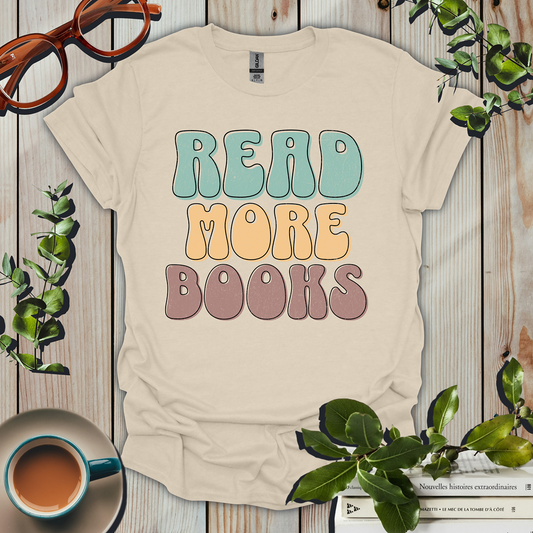 Read More Books Distressed T-Shirt