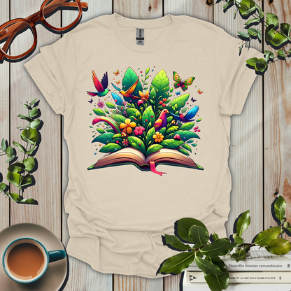 Colorful Bookish Bloom T-Shirt