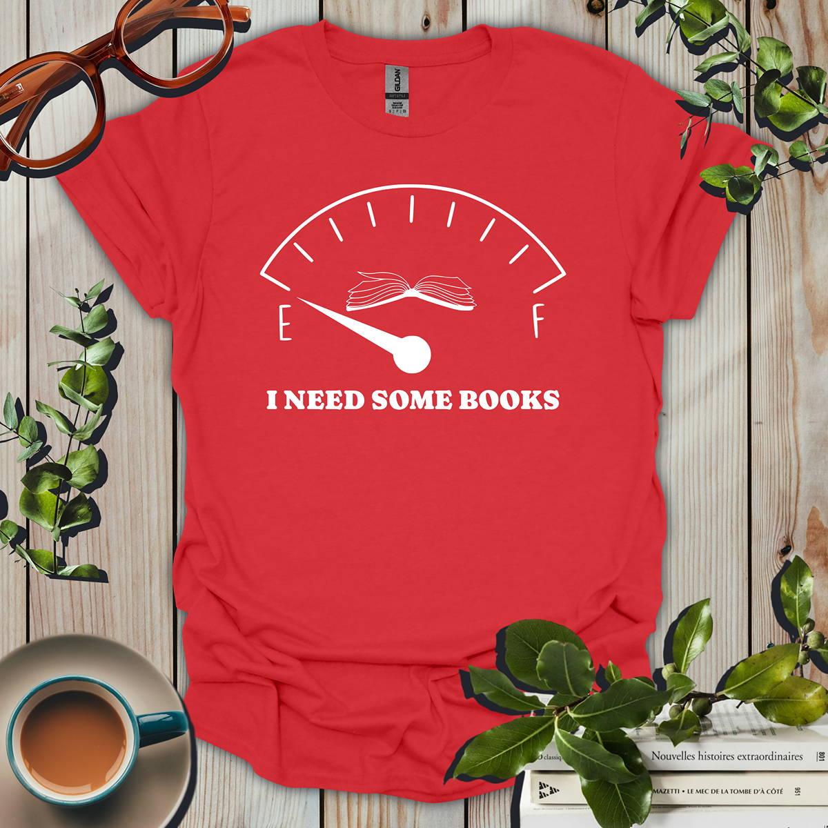 I Need Some Books Funny T-Shirt