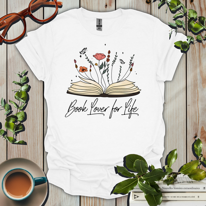 Book Lover For Life T-Shirt